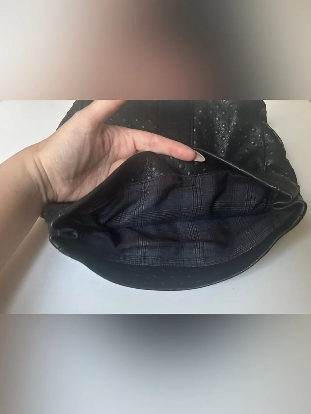 Daniella Lehavi black leather Clutch